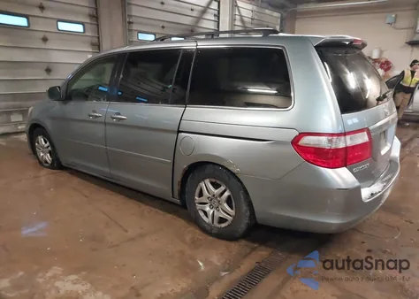2007 Honda Odyssey Ex-L from USA, damaged, VIN 5FNRL38717B095925